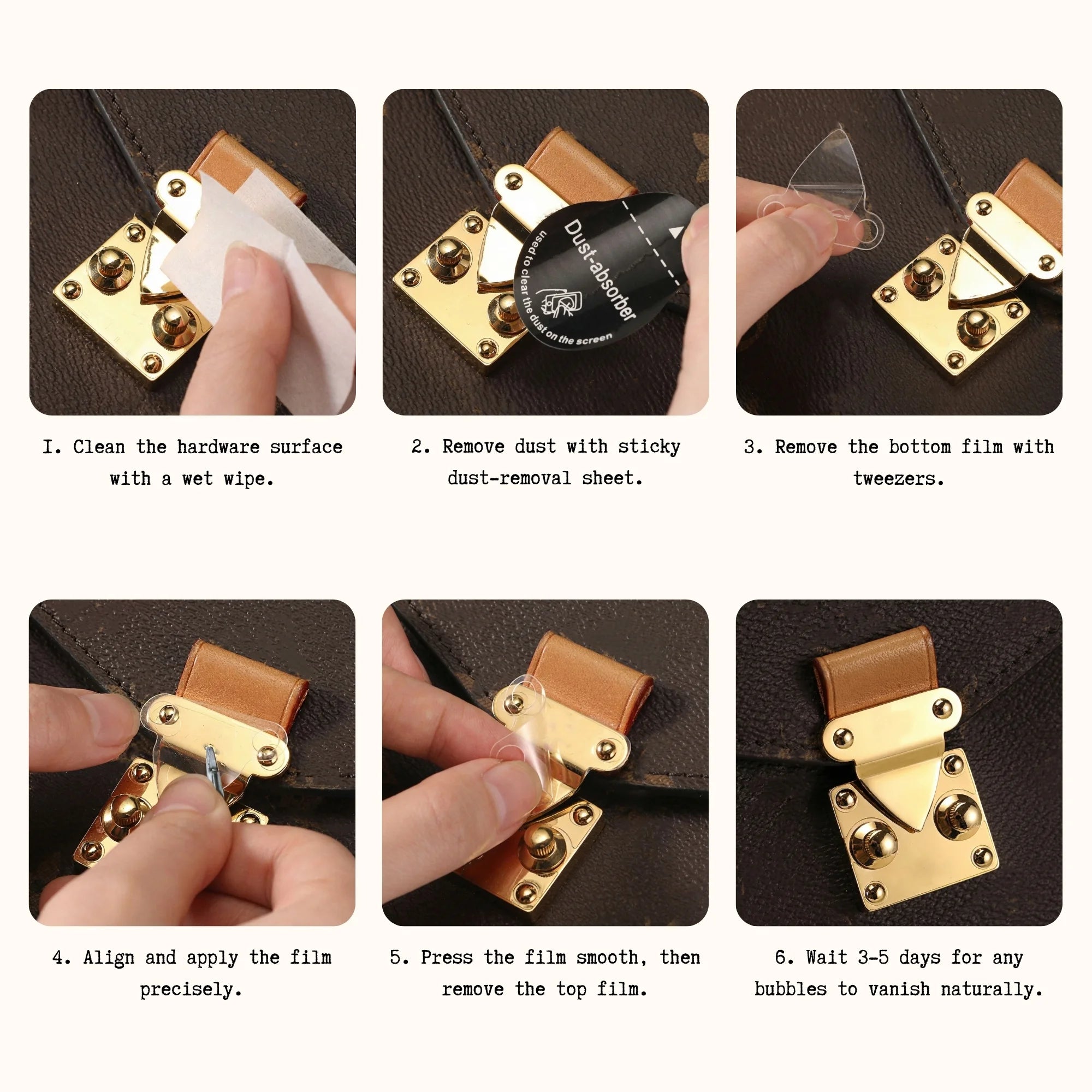 Hardware Protector for Hermes - Invisible & Scratch-Resistant