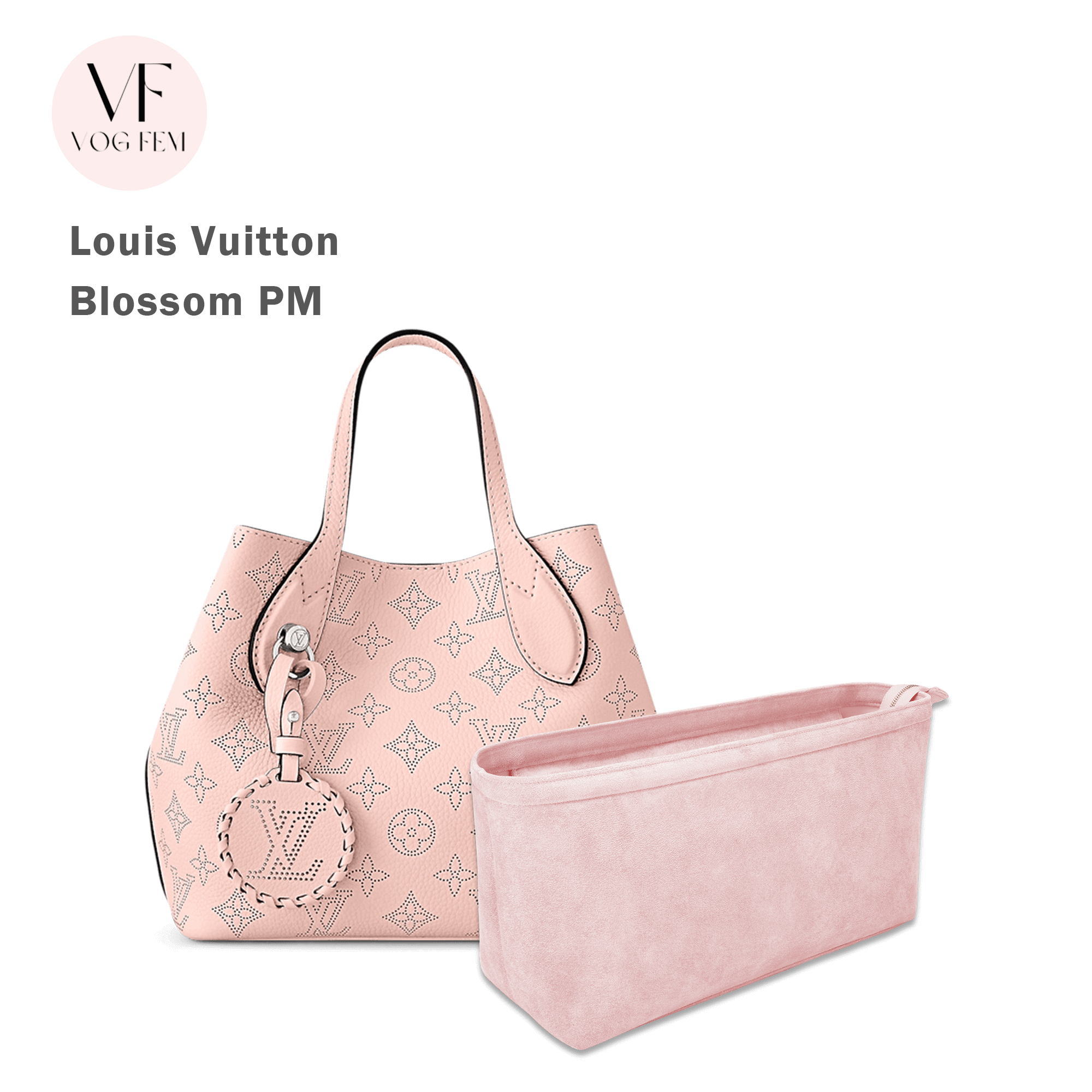 Suede Bag Organizer for LV - Blossom PM