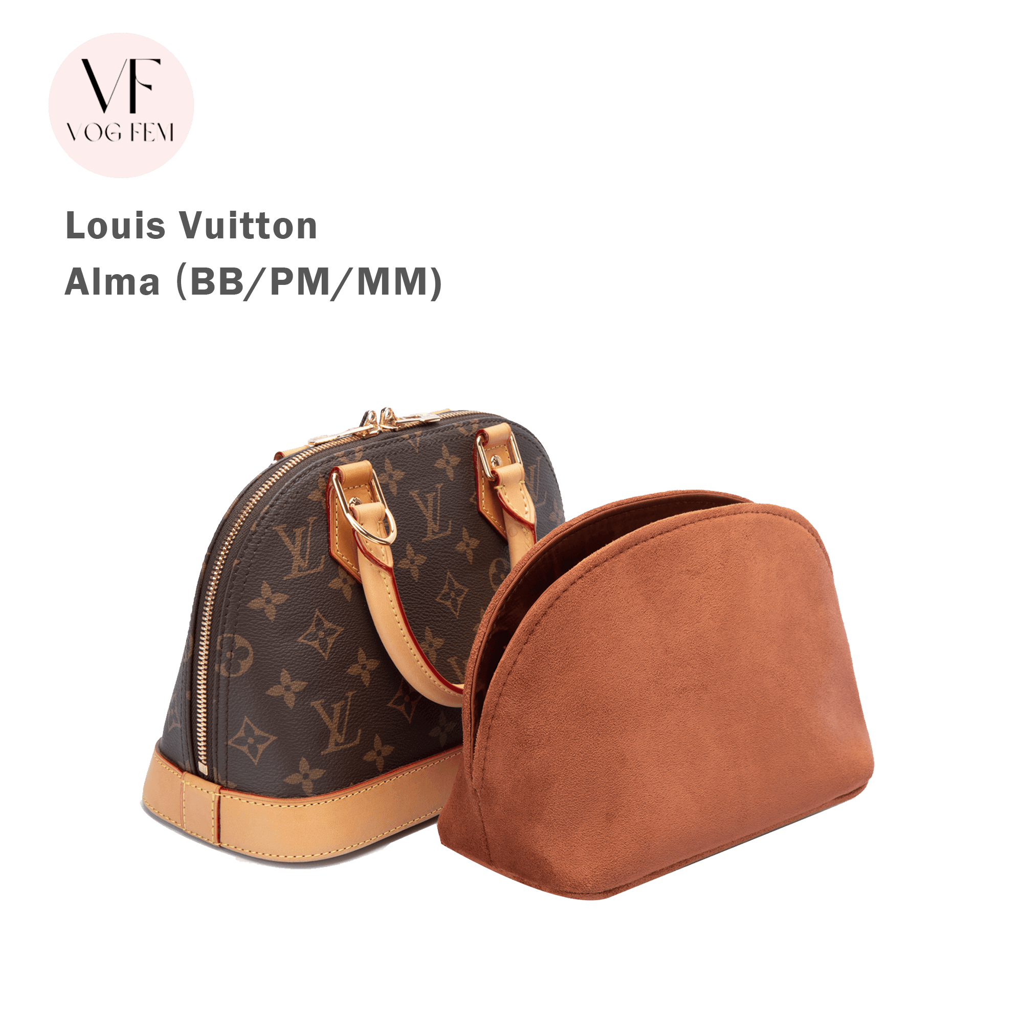 Suede Bag Organizer for LV - ALMA